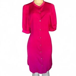 H Halston Fuchsia Dress